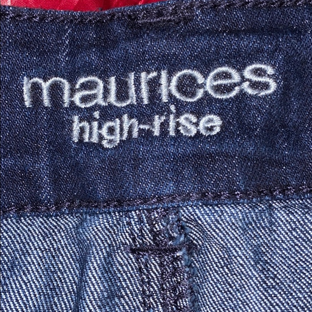 Maurice high rise denim shorts - Picture 7 of 8